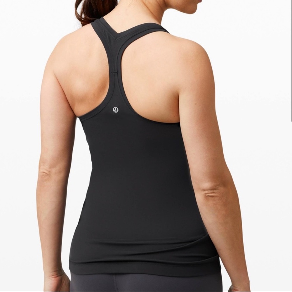Lululemon cool racer back tank black 12